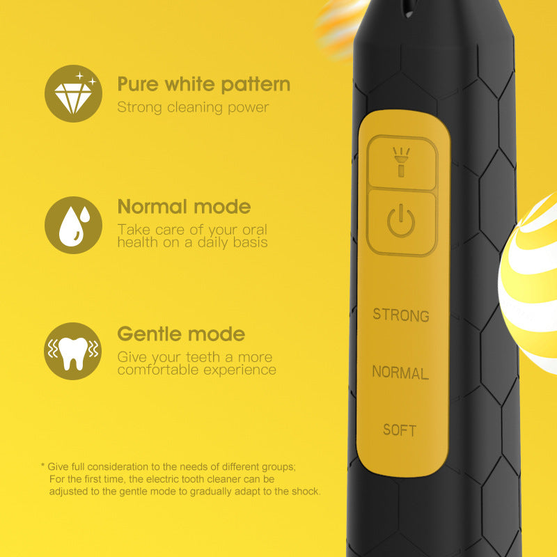 Cepillo de Dientes Eléctrico e Hilo Dental 3 en 1 USB