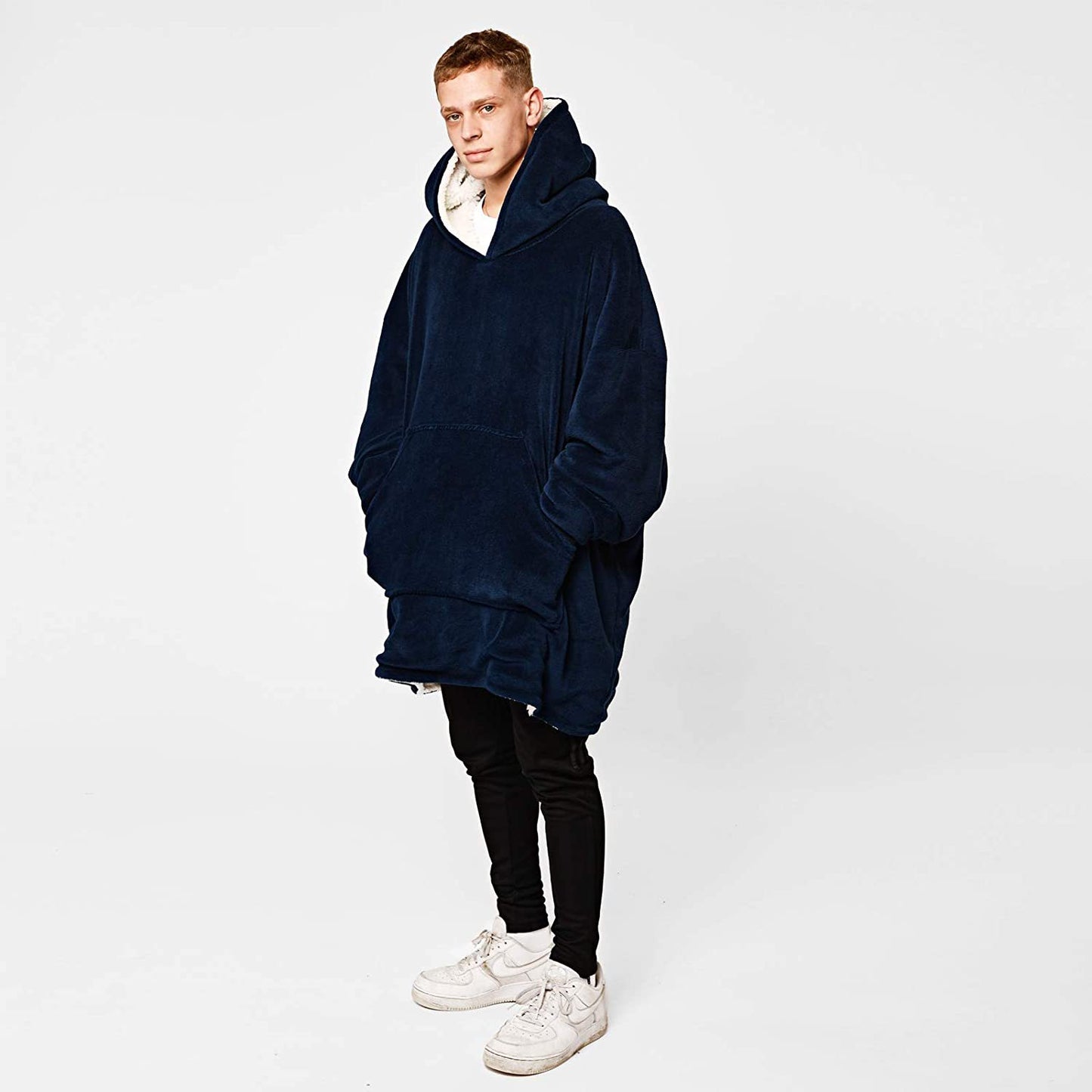 Divertida Sudadera Manta Con Capucha