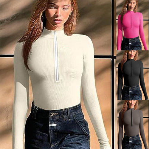 Sexy Body Adelgazante de Manga Larga Para Otoño Invierno