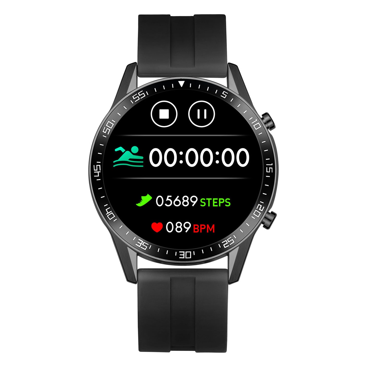 Reloj Inteligente Con Monitor de Sueño, Presión Arterial y Frecuencia Cardíaca
