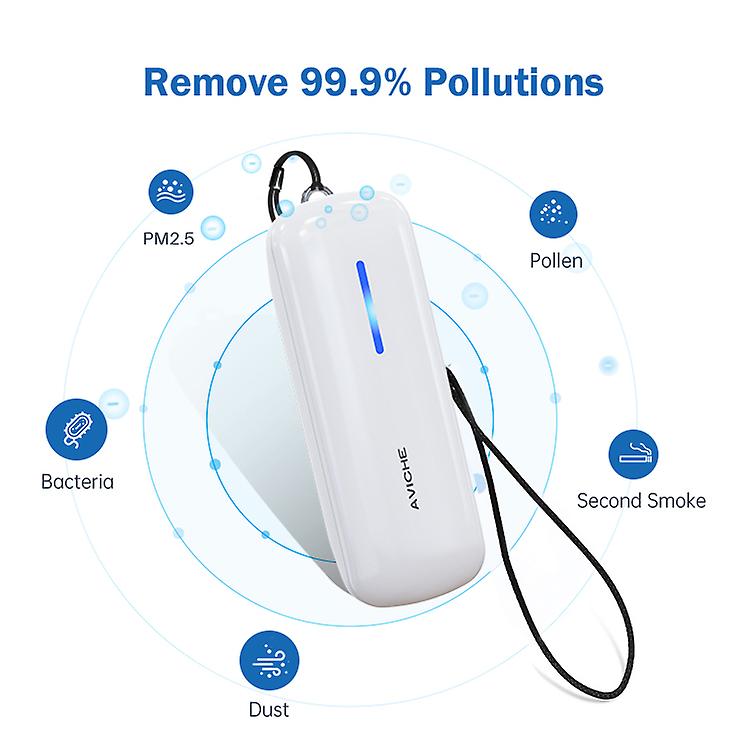 Mini Collar Purificador De Aire Personal W5