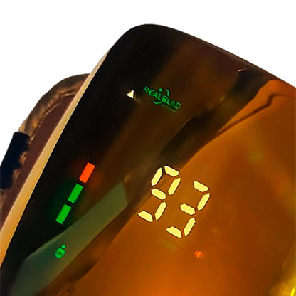 Tensiómetro Digital Oro Moderna Vida con Pantalla Táctil