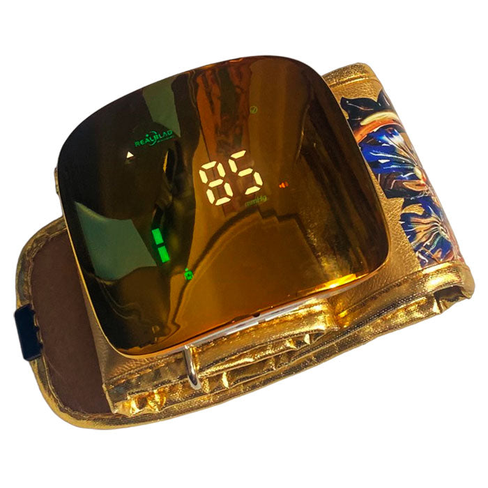 Tensiómetro Digital Oro Moderna Vida con Pantalla Táctil