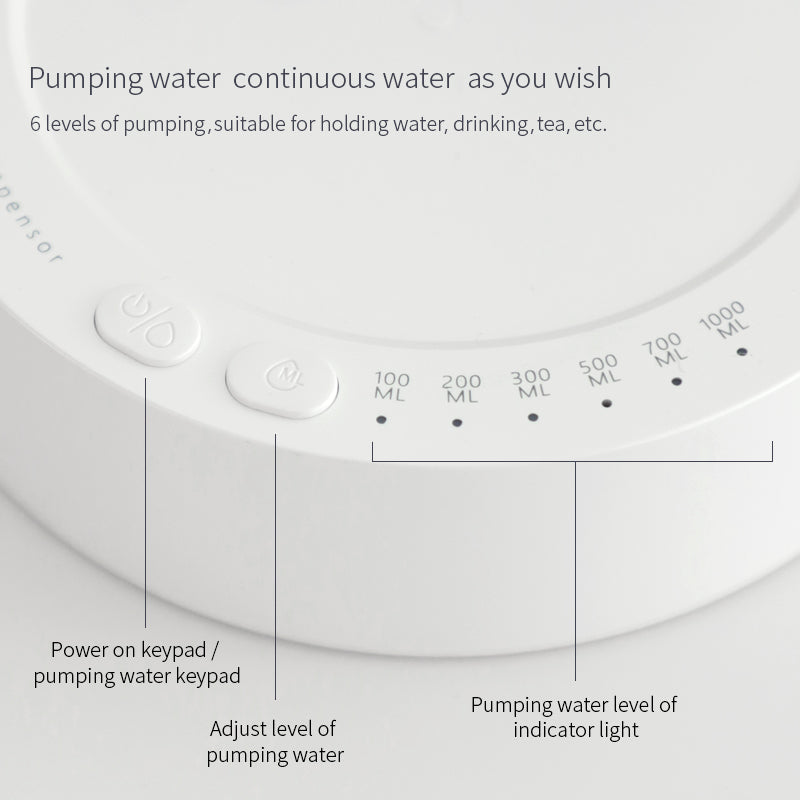 Elegante Dispensador de Agua Inteligente Para Escritorio