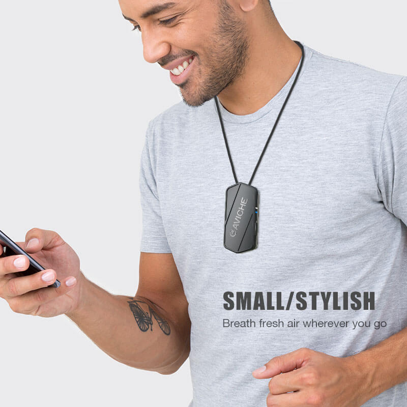 Mini Collar Purificador De Aire Personal M1-3.0