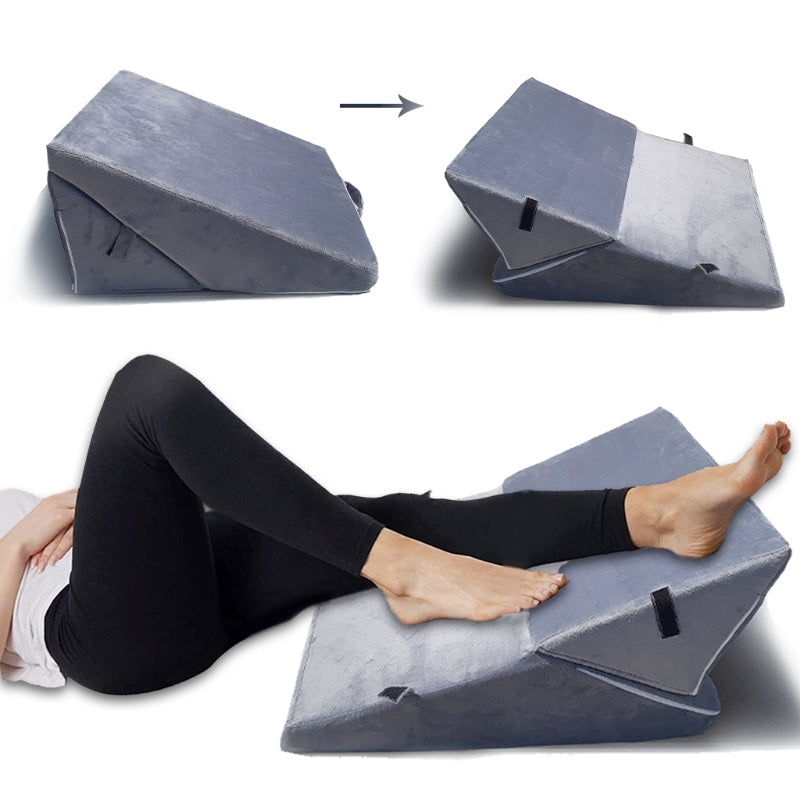Almohada de Cuña de Viscoelástica para un Mejor Descanso