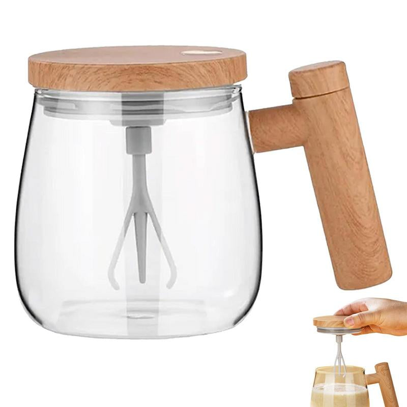 Elegante Taza Auto Agitadora para Mezclar Tus Bebidas
