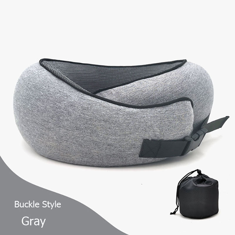 Almohada Cervical Viaje. Lavable y Traspirable