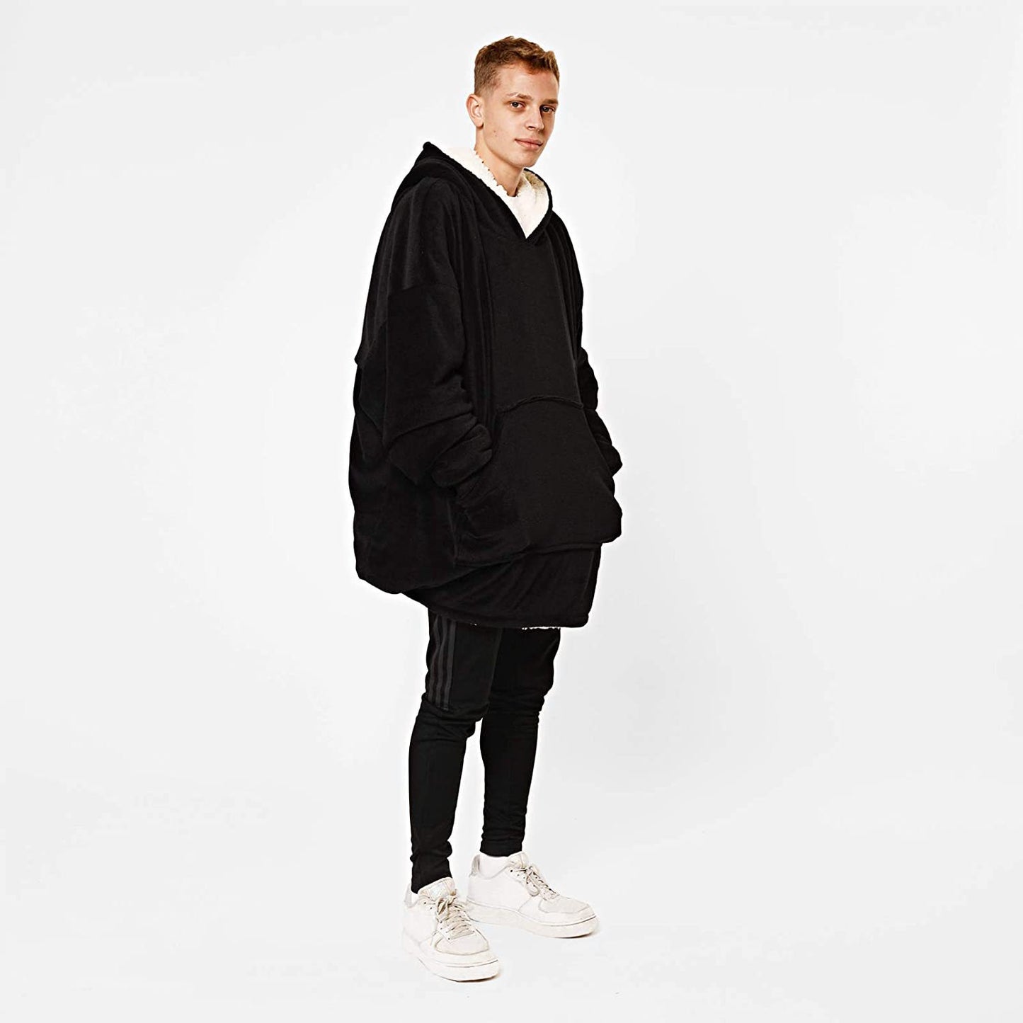 Divertida Sudadera Manta Con Capucha
