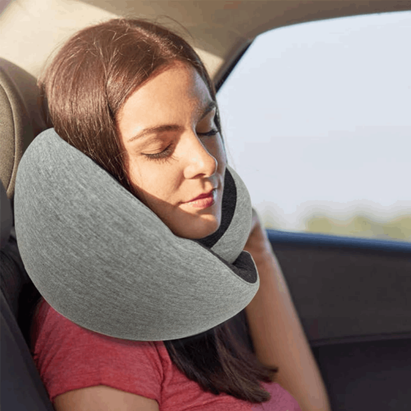 Almohada Cervical Viaje. Lavable y Traspirable