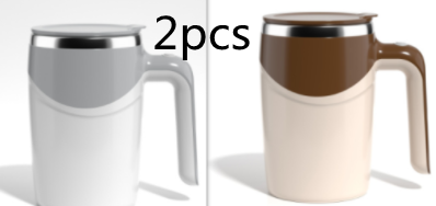 Taza de Eléctrica Recargable Con Agitador Automático