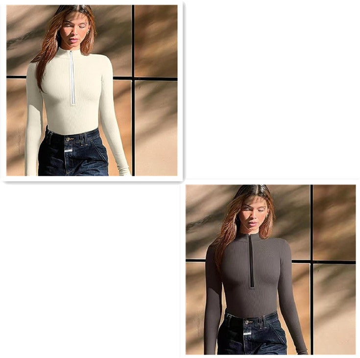 Sexy Body Adelgazante de Manga Larga Para Otoño Invierno