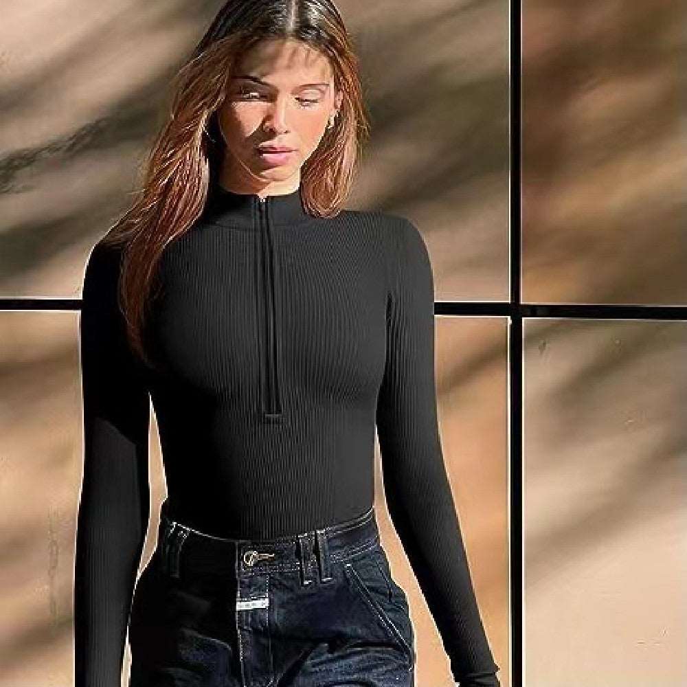 Sexy Body Adelgazante de Manga Larga Para Otoño Invierno