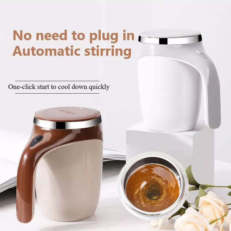 Taza de Eléctrica Recargable Con Agitador Automático