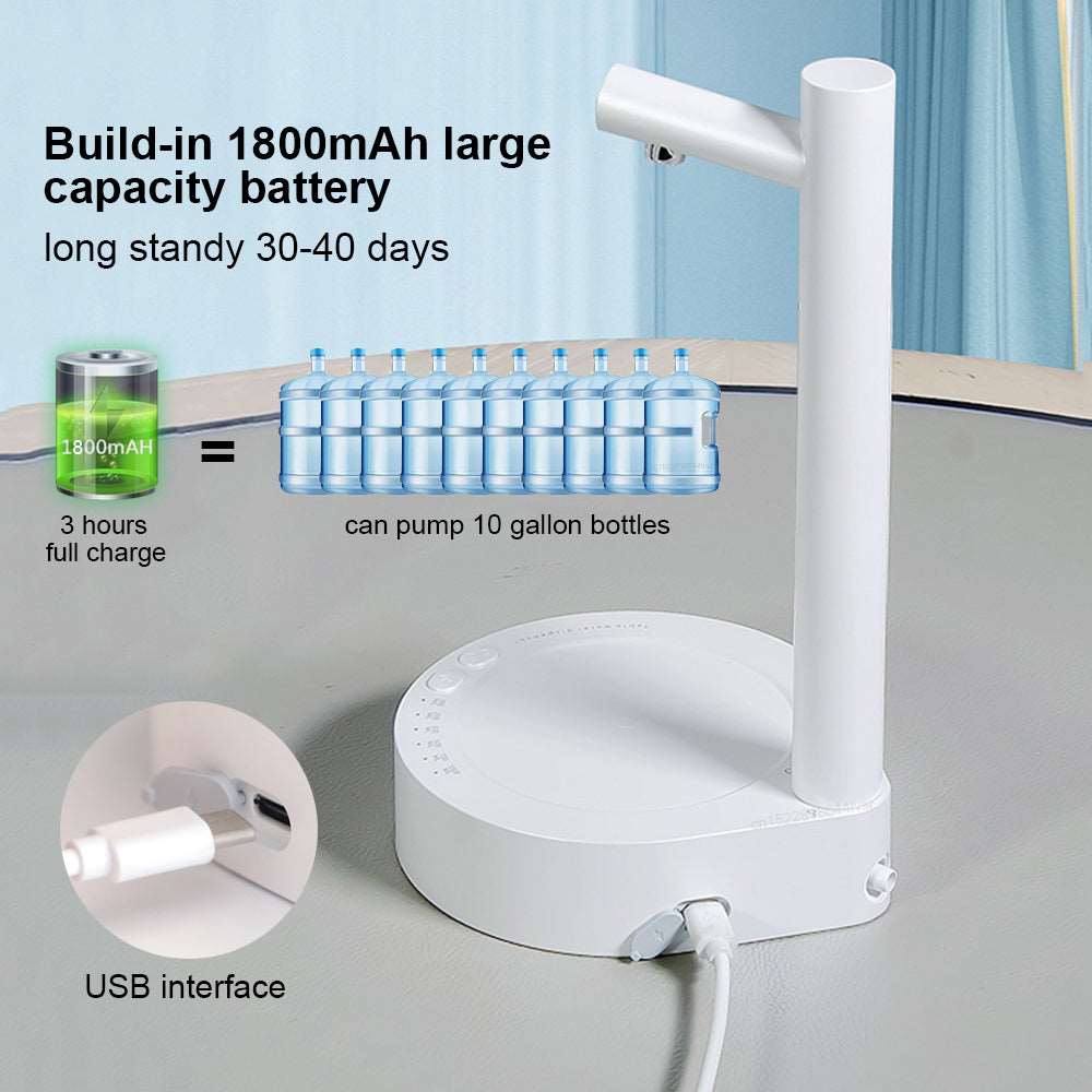 Elegante Dispensador de Agua Inteligente Para Escritorio