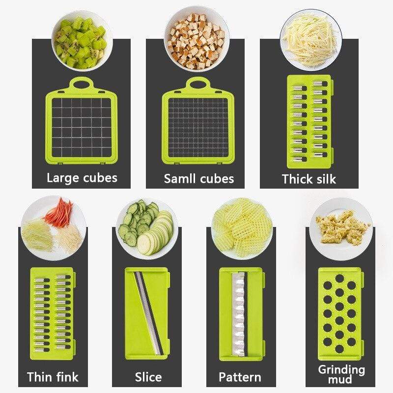 Picadora de Vegetales Multifunción Para Comidas Sanas
