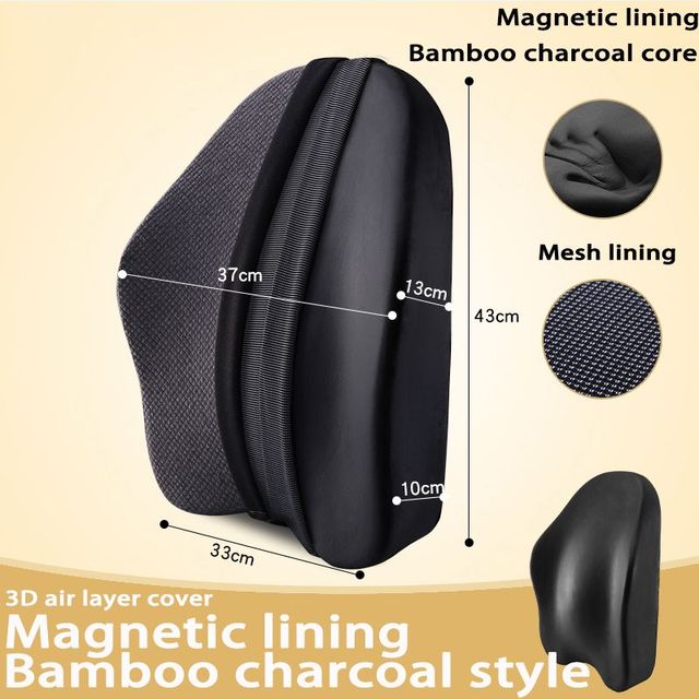 Juego de Almohadas Ortopédicas para Asientos de Espuma Viscoelástica