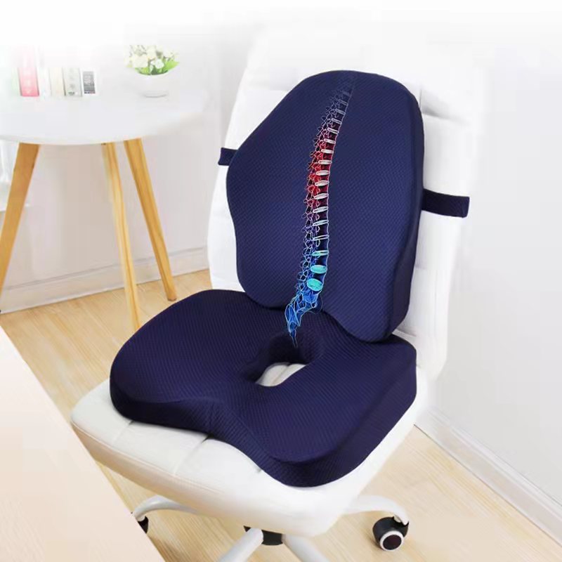 Juego de Almohadas Ortopédicas para Asientos de Espuma Viscoelástica