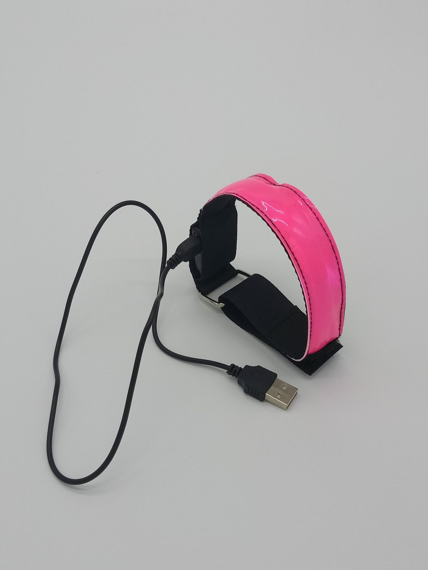 Brazalete Luminoso LED con Carga USB
