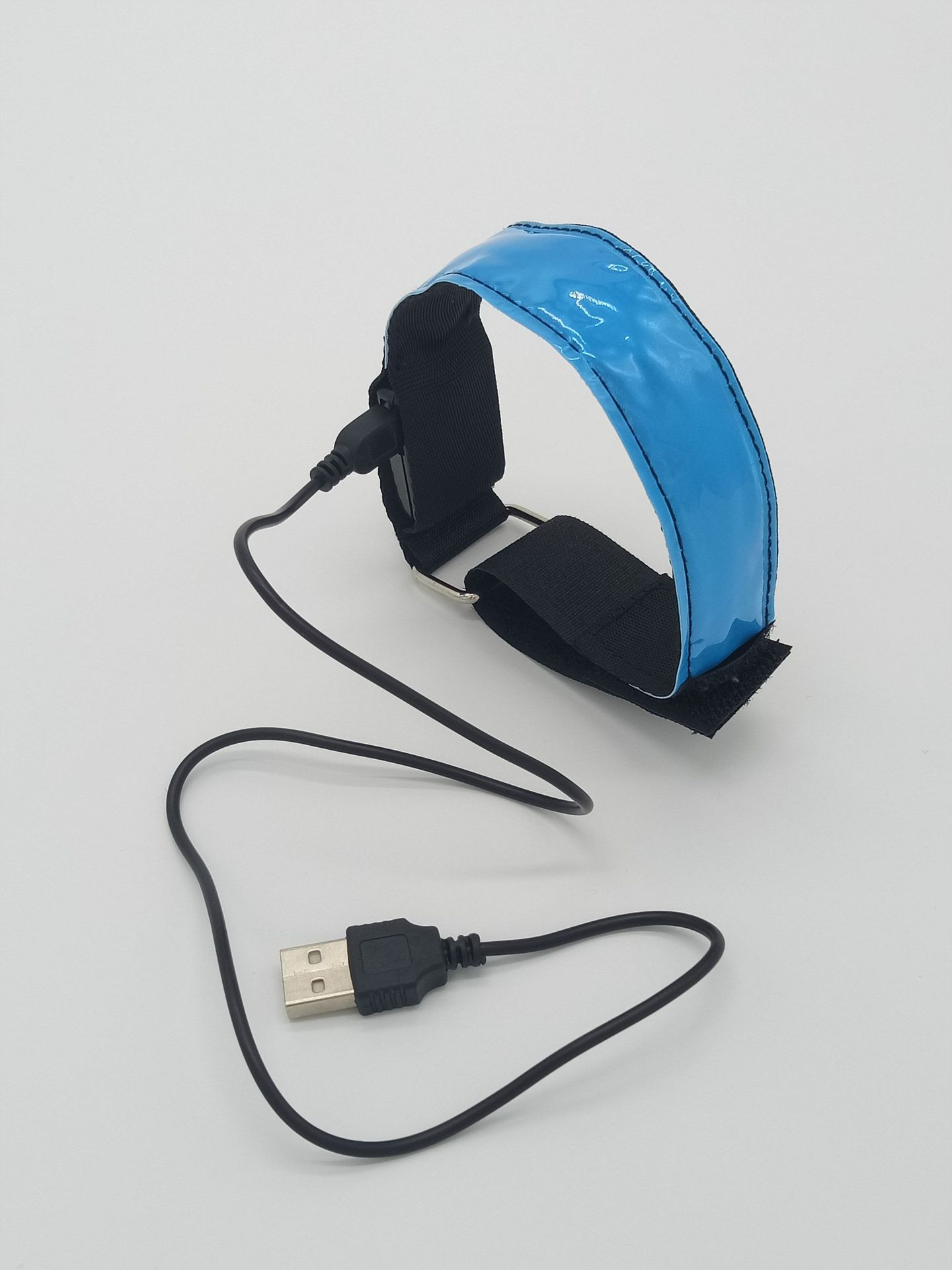 Brazalete Luminoso LED con Carga USB